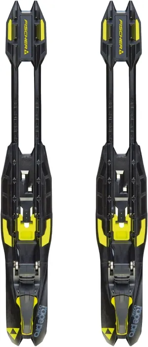 FISCHER Race Pro Skate/Classic IFP No Tools Installation Cross-Country Nordic Ski Binding, Black/Yellow