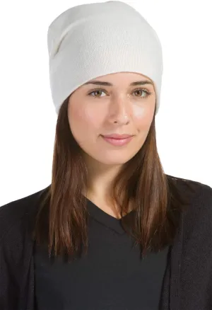 Fishers Finery Women's 100% Pure Cashmere Slouchy Beanie