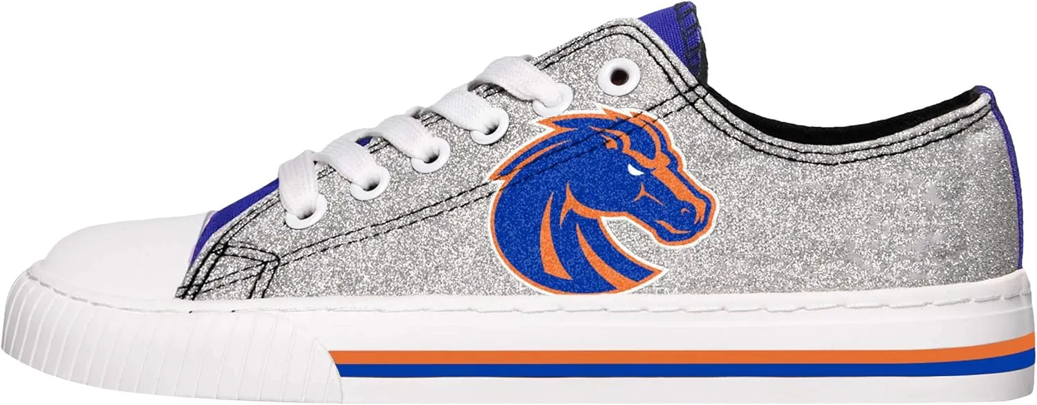 FOCO NFL womens Nfl Team Logo Ladies Fashion Low Top Canvas Sneakers Shoes