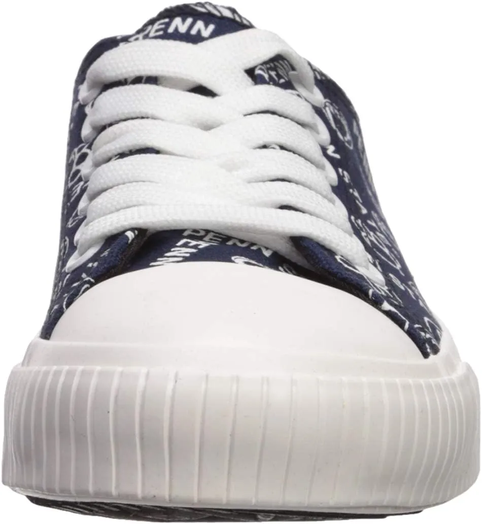 FOCO womens Ncaa College Team Logo Fashion Low Top Canvas Sneakers Shoes