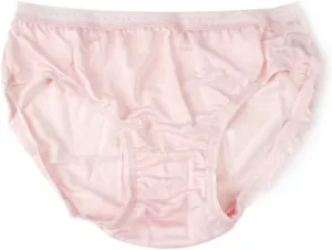 Forever Angel Women's 100% Silk Knitted Midrise Panties Briefs