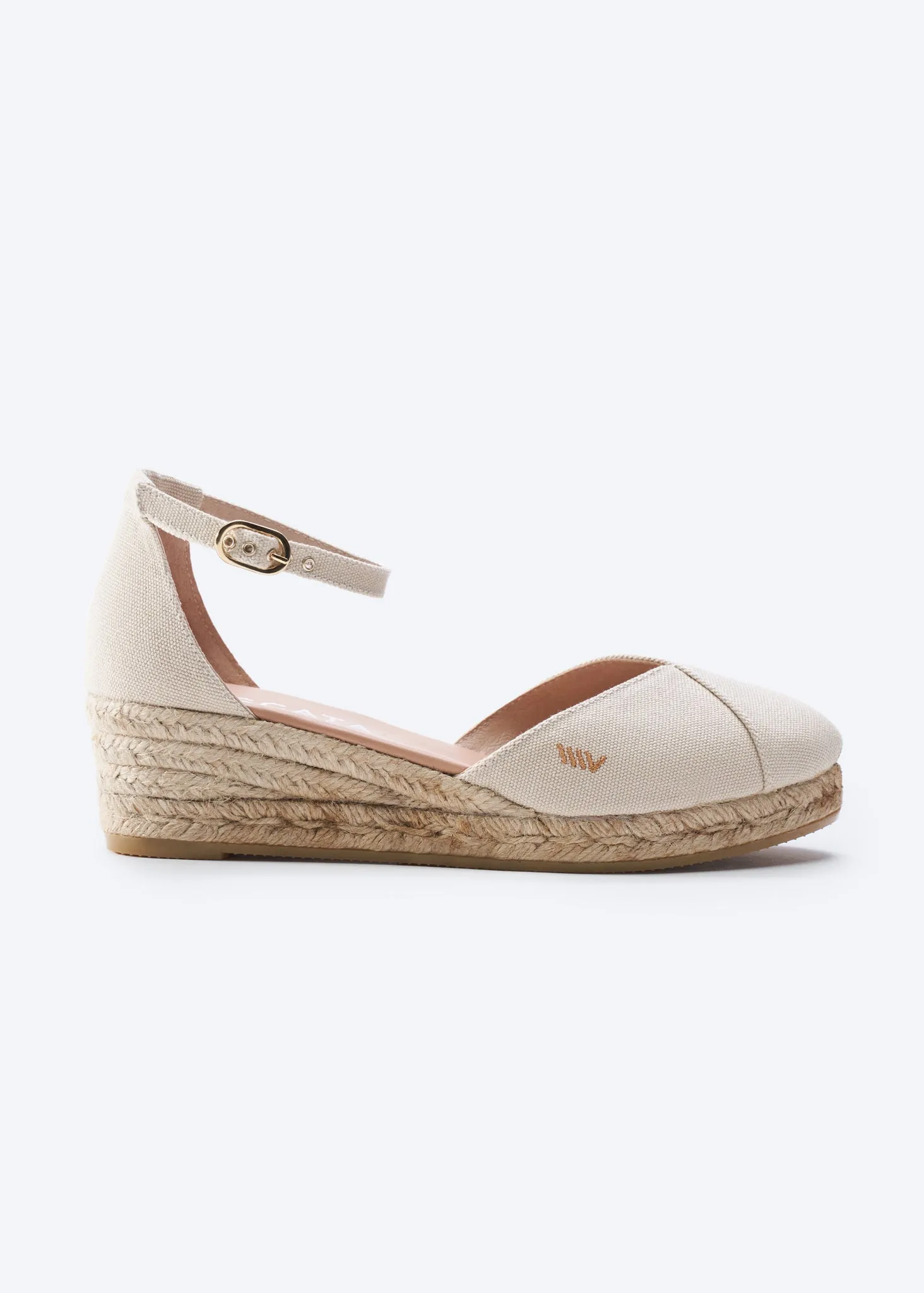 Formiga Canvas Espadrille Wedges by Viscata