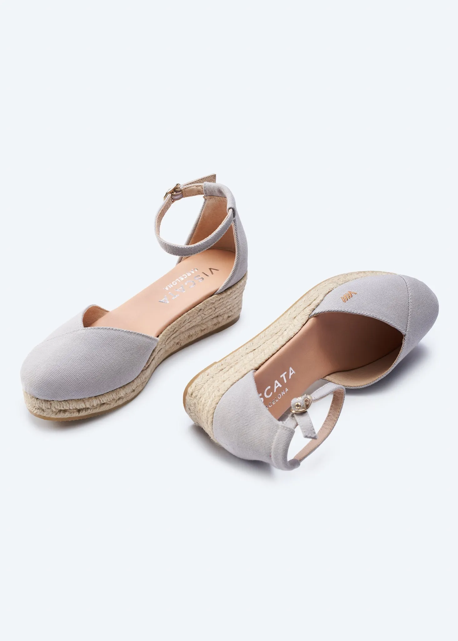 Formiga Canvas Espadrille Wedges by Viscata