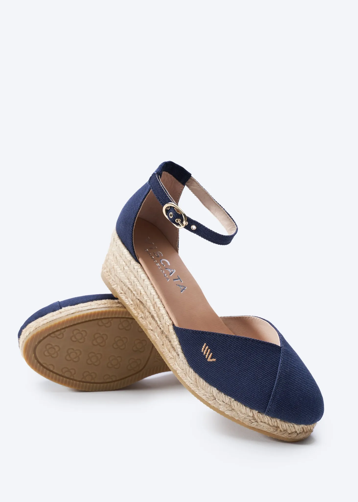 Formiga Canvas Espadrille Wedges by Viscata