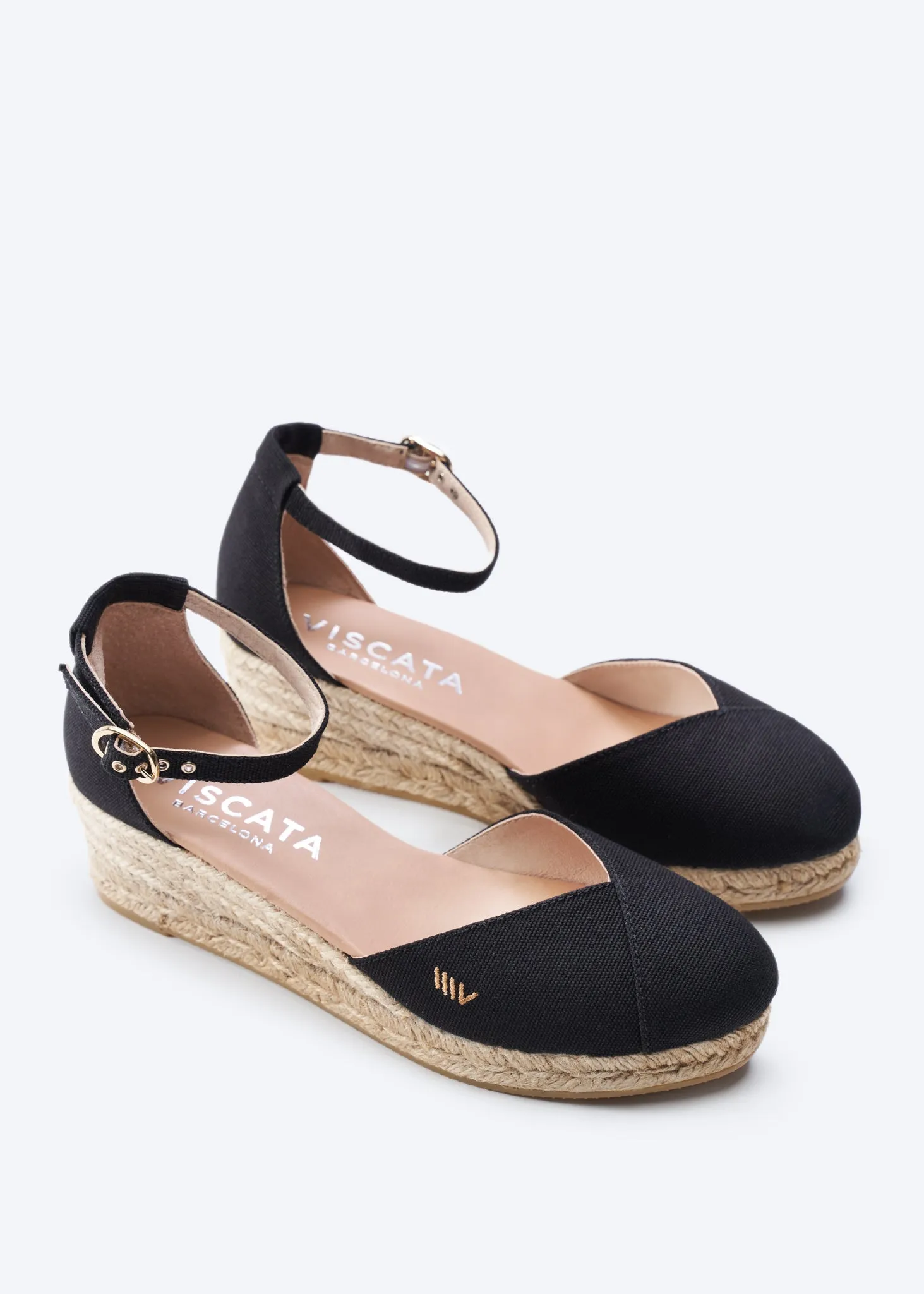 Formiga Canvas Espadrille Wedges by Viscata