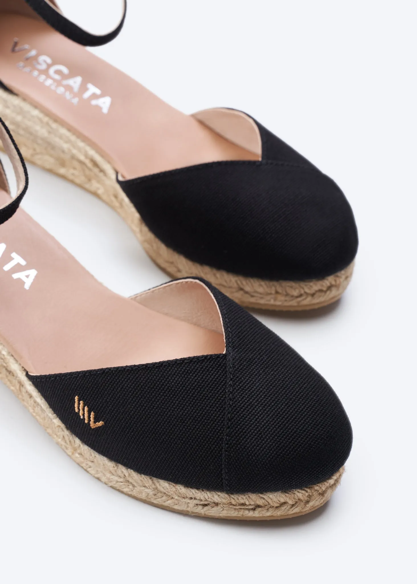 Formiga Canvas Espadrille Wedges by Viscata