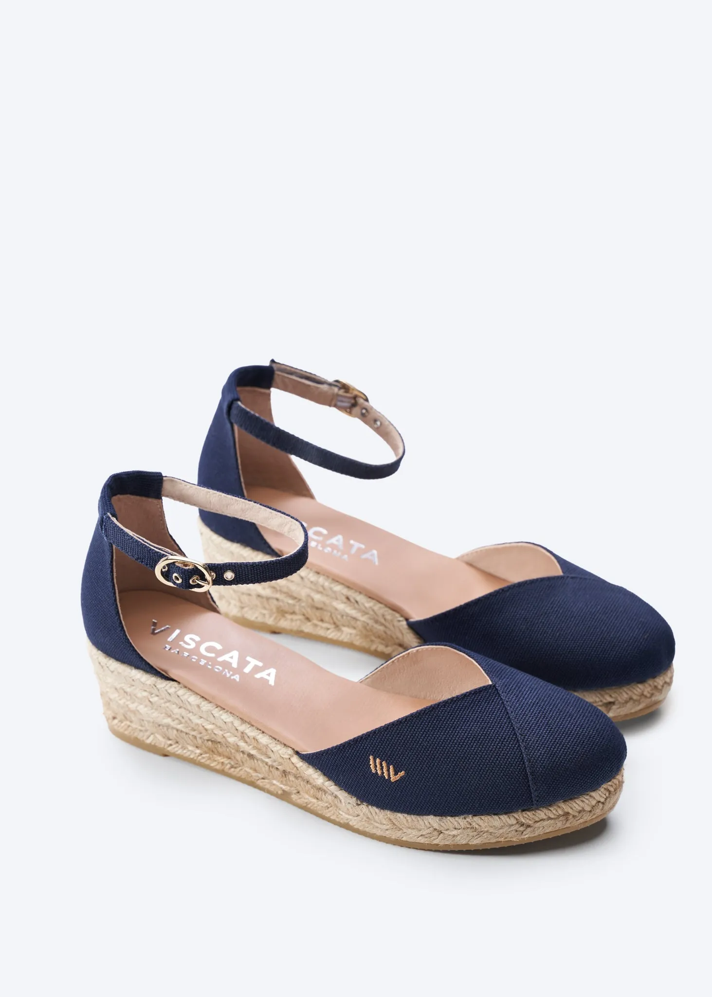 Formiga Canvas Espadrille Wedges by Viscata