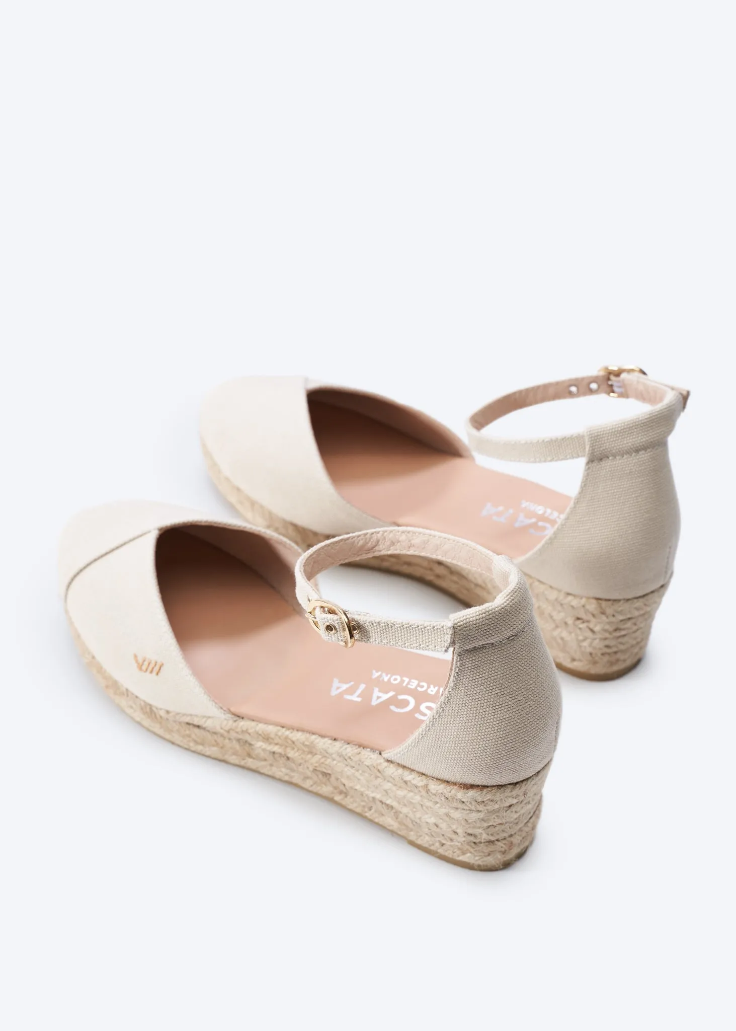 Formiga Canvas Espadrille Wedges by Viscata