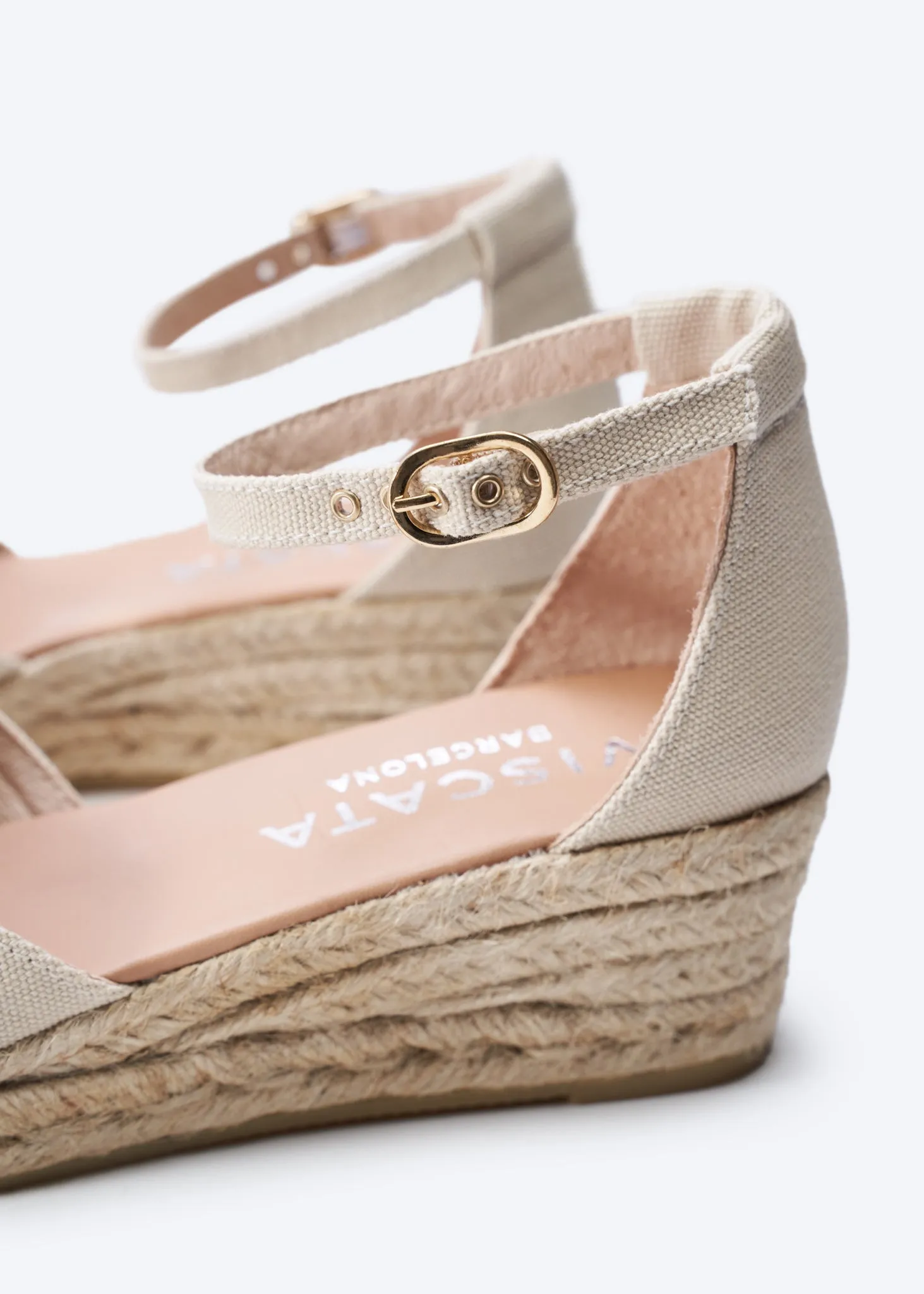 Formiga Canvas Espadrille Wedges by Viscata