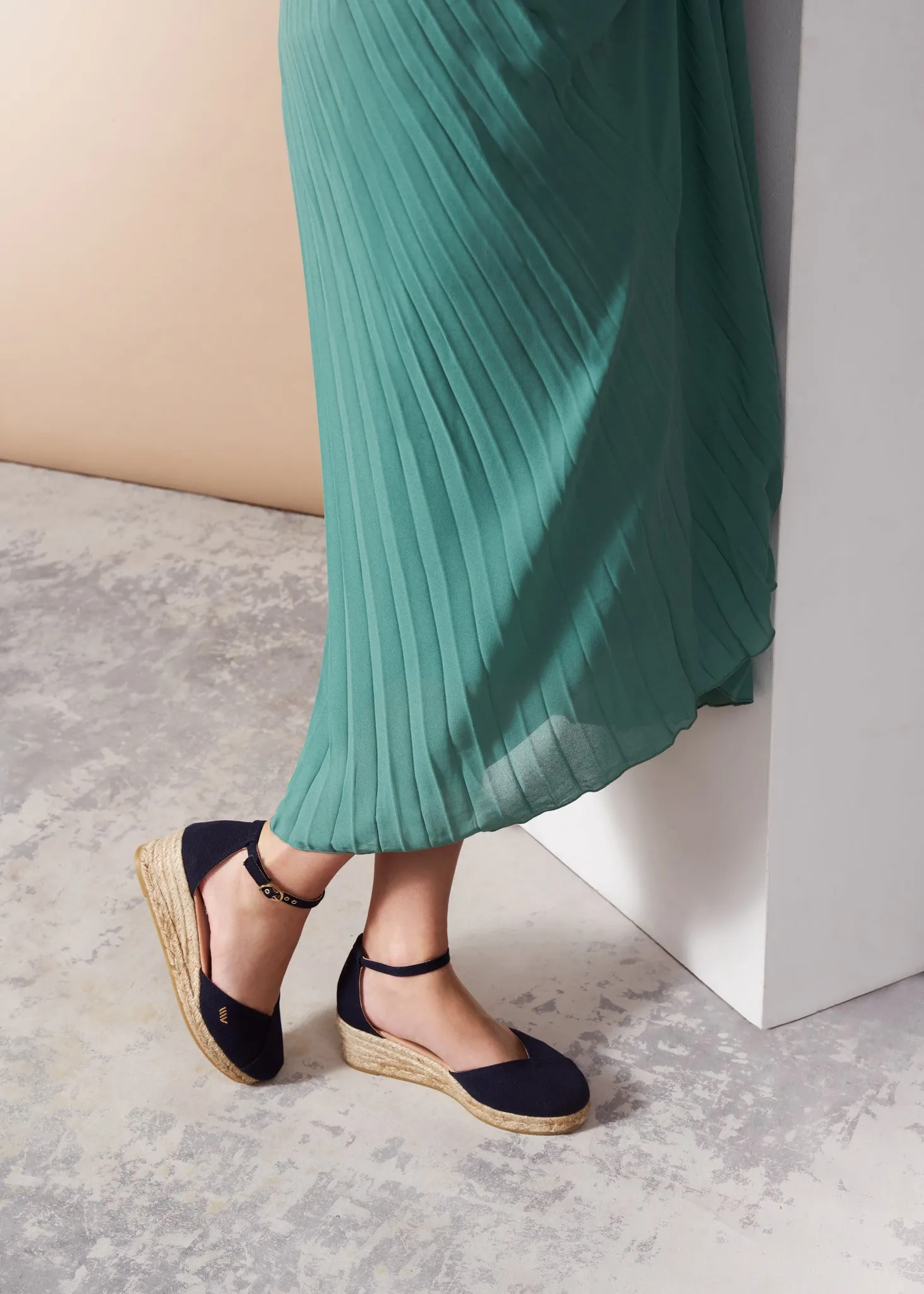 Formiga Canvas Espadrille Wedges by Viscata