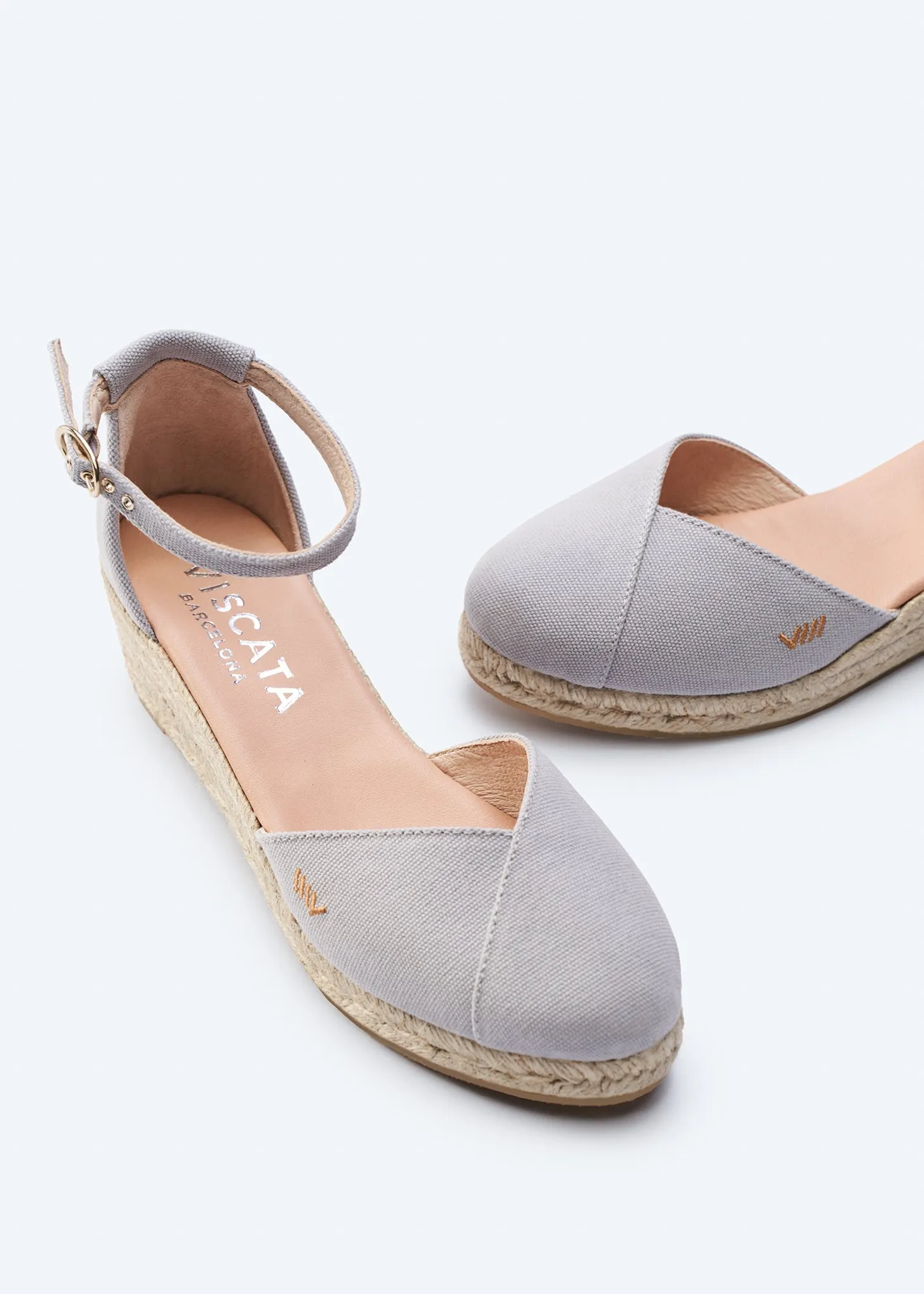 Formiga Canvas Espadrille Wedges by Viscata