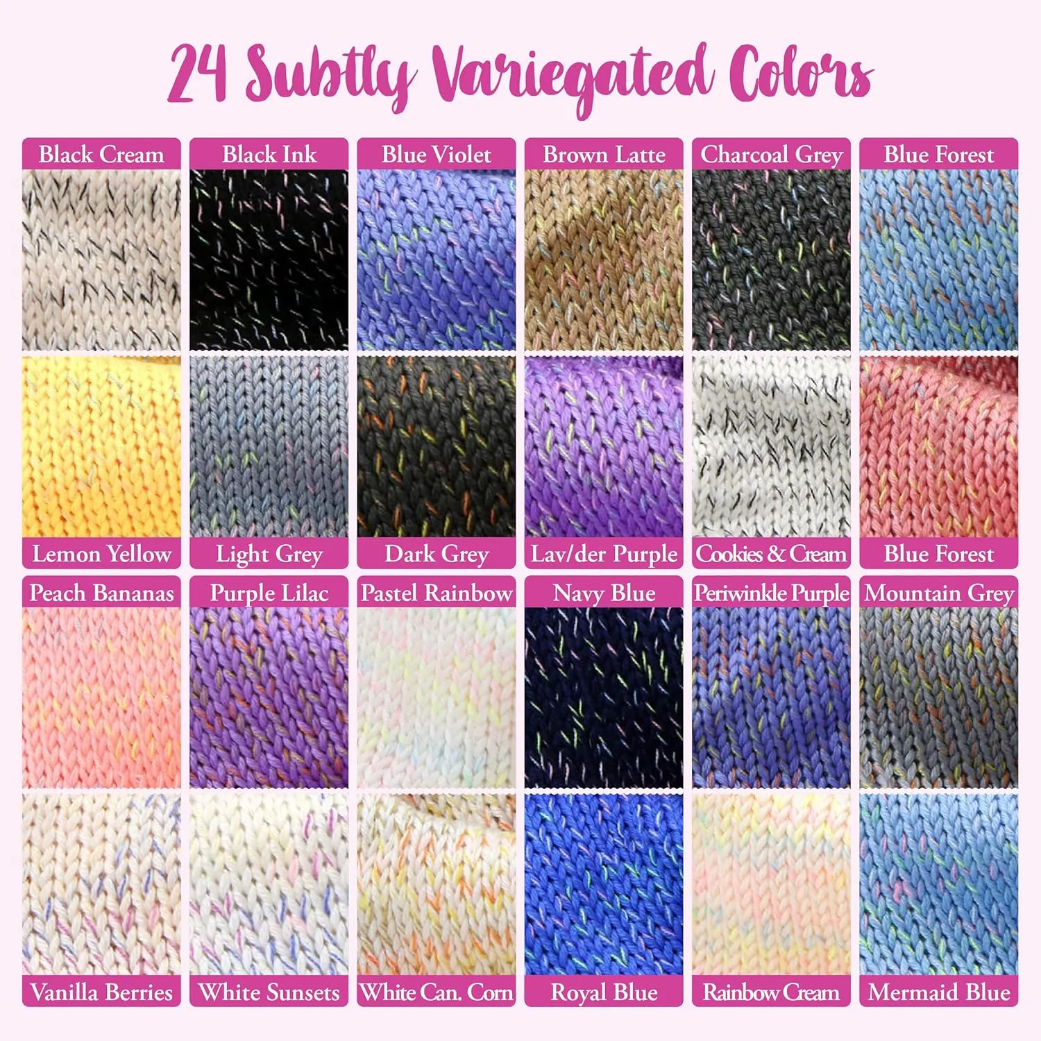 GentleBliss Soft Baby Yarn for Crocheting, 8 Skeins, 880Yds/400G, Free Patterns - Acrylic Baby Blanket Yarn for Knitting - Light Worsted 3 DK Weight - Blue Mermaid