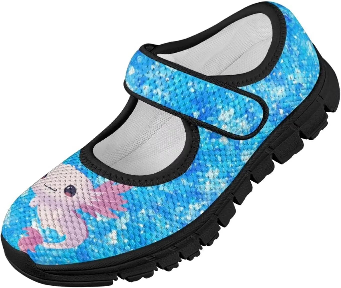 Girls Axolotl Dress Shoes Mary Jane Shoes Princess Ballet Flats Flower Girl Wedding Party School Shoes
