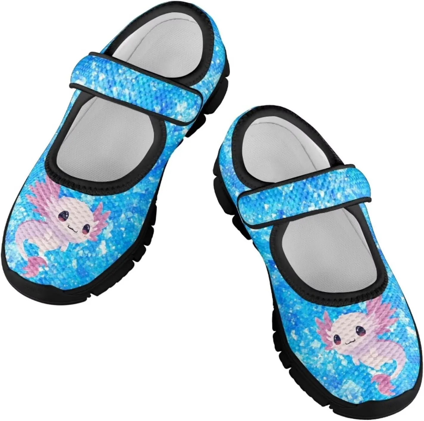Girls Axolotl Dress Shoes Mary Jane Shoes Princess Ballet Flats Flower Girl Wedding Party School Shoes