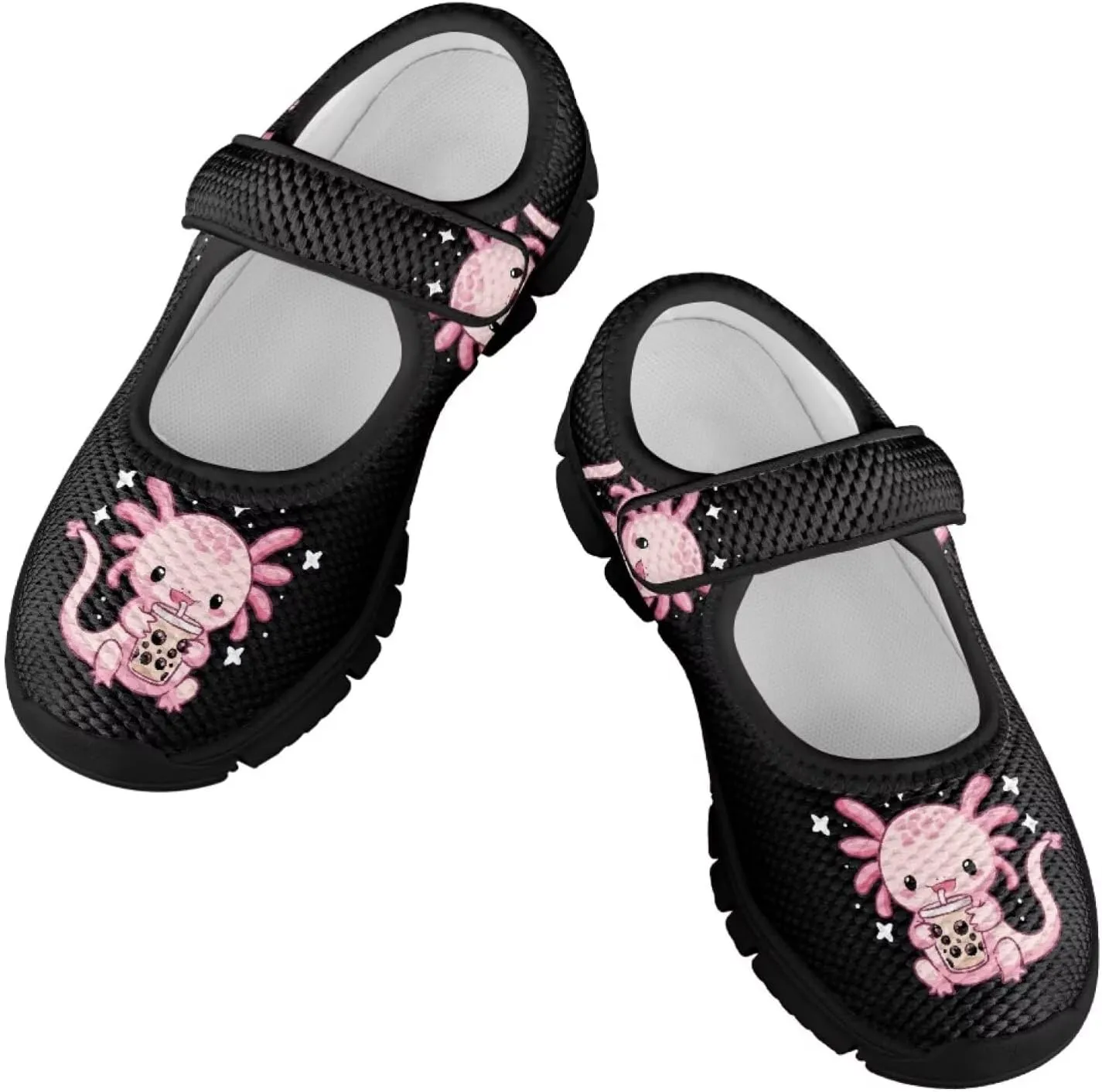 Girls Axolotl Dress Shoes Mary Jane Shoes Princess Ballet Flats Flower Girl Wedding Party School Shoes
