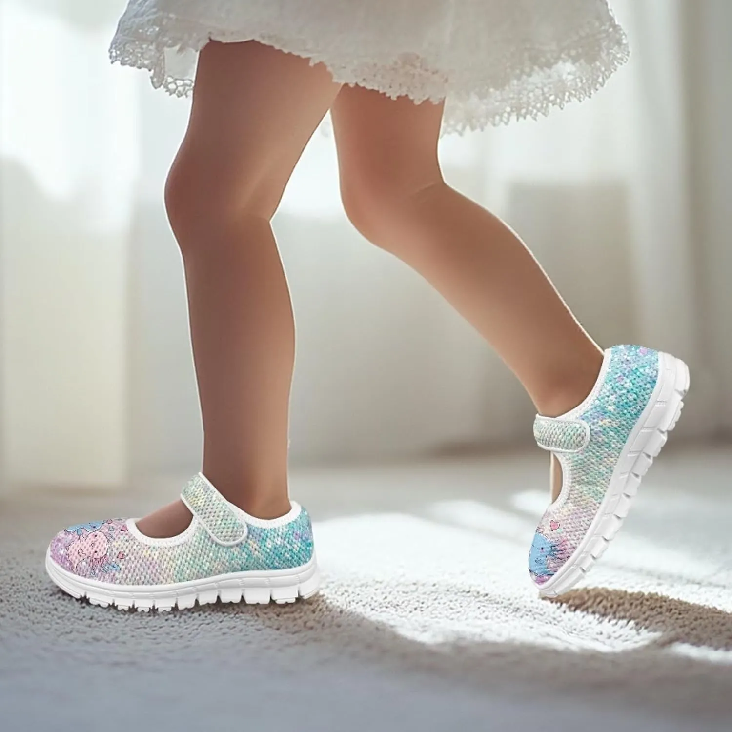 Girls Dress Shoes Animal Print Mary Jane Shoes School Wedding Party Shoes for Little/Big Girl