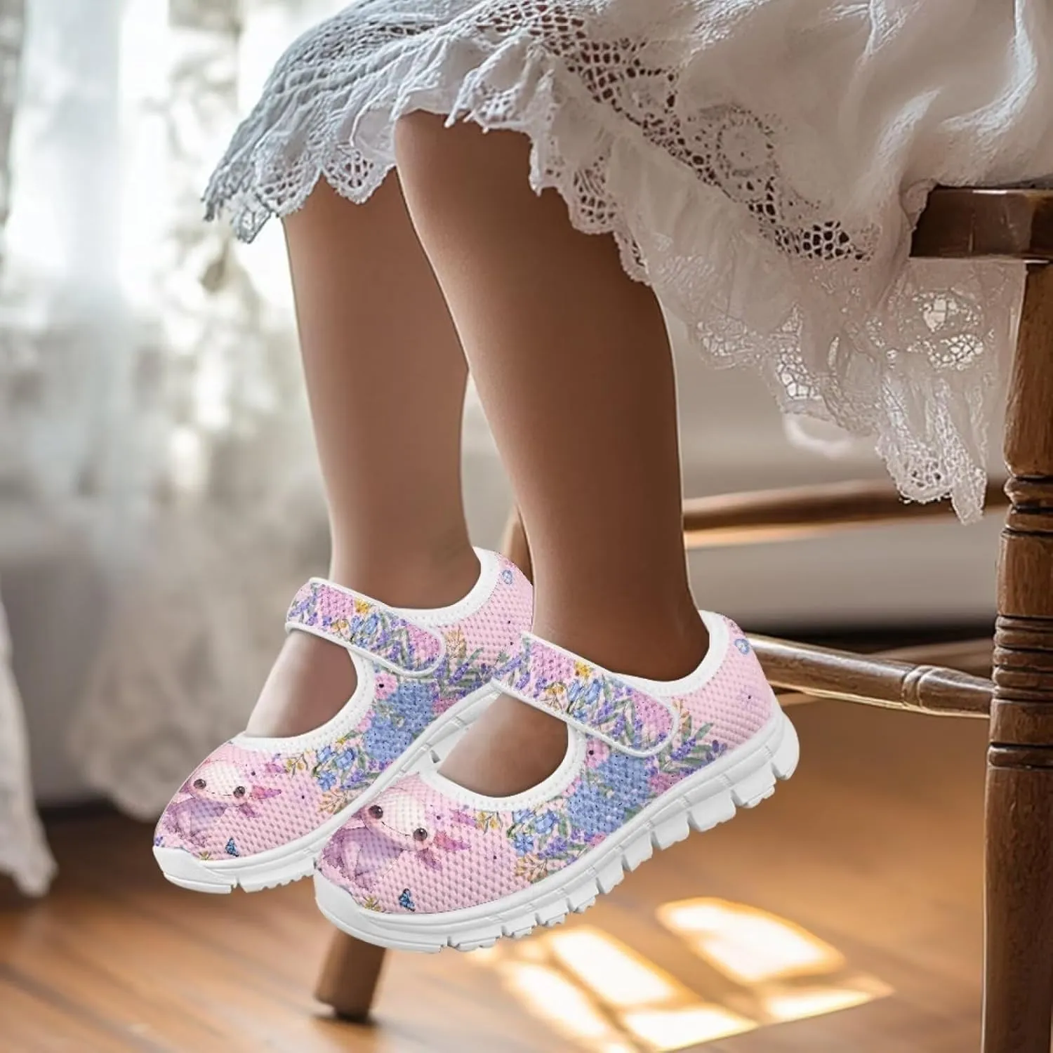 Girls Dress Shoes Animal Print Mary Jane Shoes School Wedding Party Shoes for Little/Big Girl