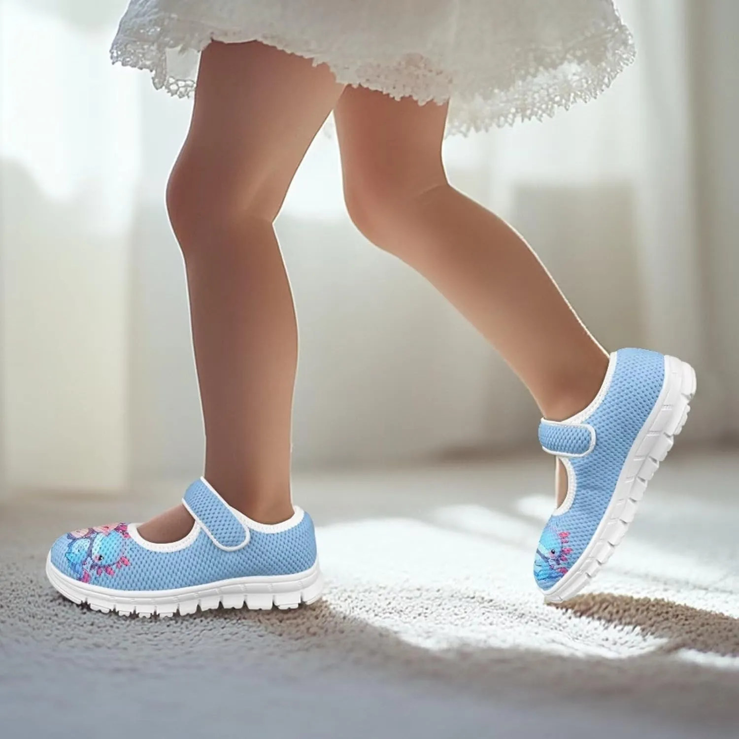 Girls Dress Shoes Animal Print Mary Jane Shoes School Wedding Party Shoes for Little/Big Girl