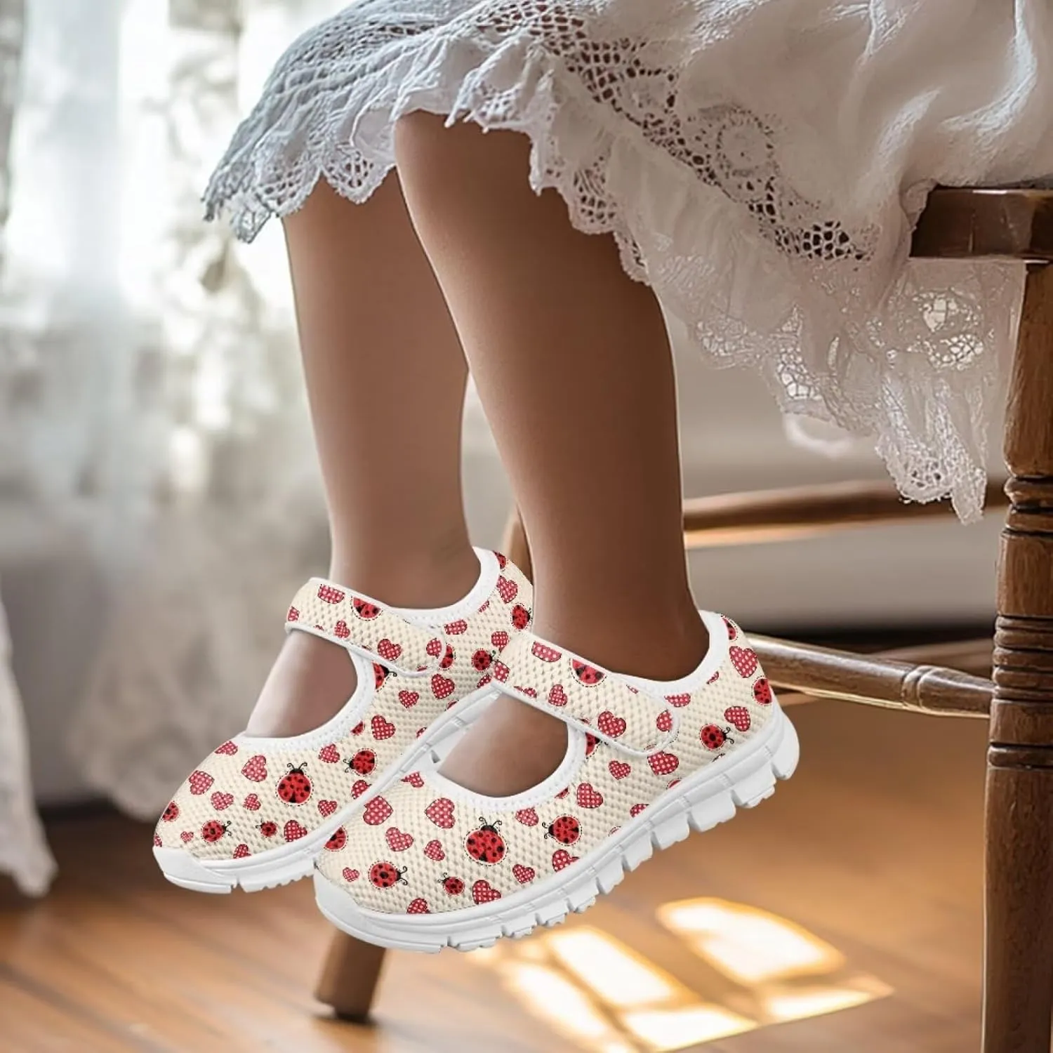 Girls Dress Shoes Animal Print Mary Jane Shoes School Wedding Party Shoes for Little/Big Girl