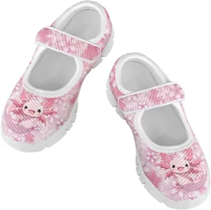 Girls Dress Shoes Mary Jane Flats Round Toe Ballet Flats School Wedding Party Shoes for Little Kid/Big Kid
