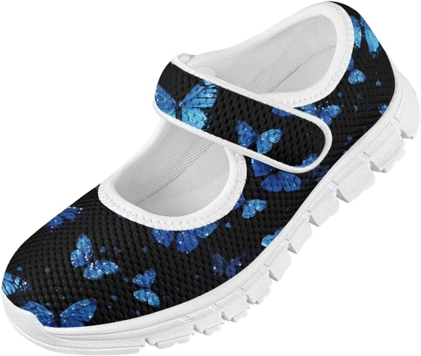 Girls Mary Jane Shoes Animal Print School Uniform Shoes Round Toe Ballet Flats Casual Footwear US 11-2.5