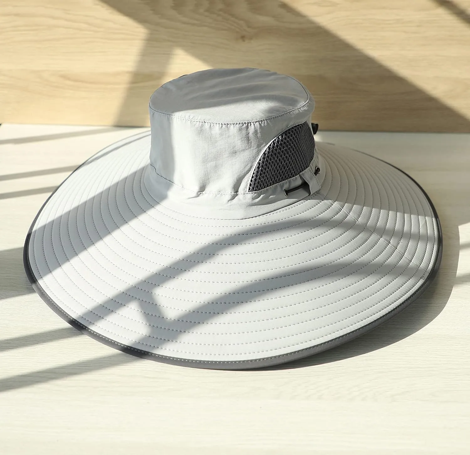 HUAMULAN 6" Super Wide Brim Sun Hats, Men and Women Bucket Hat for Fishing Hiking Garden Lawn Work Safari Camping Outdoor