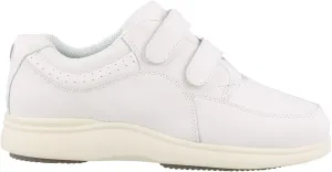 Hush Puppies womens Power Walker Ii walking shoes, White Leather, 11 Narrow US