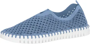 Ilse Jacobsen HORNBAEK Women's Tulip 139 Flat | Slip-On | Low-Top (Light Regatta, 12) Blue