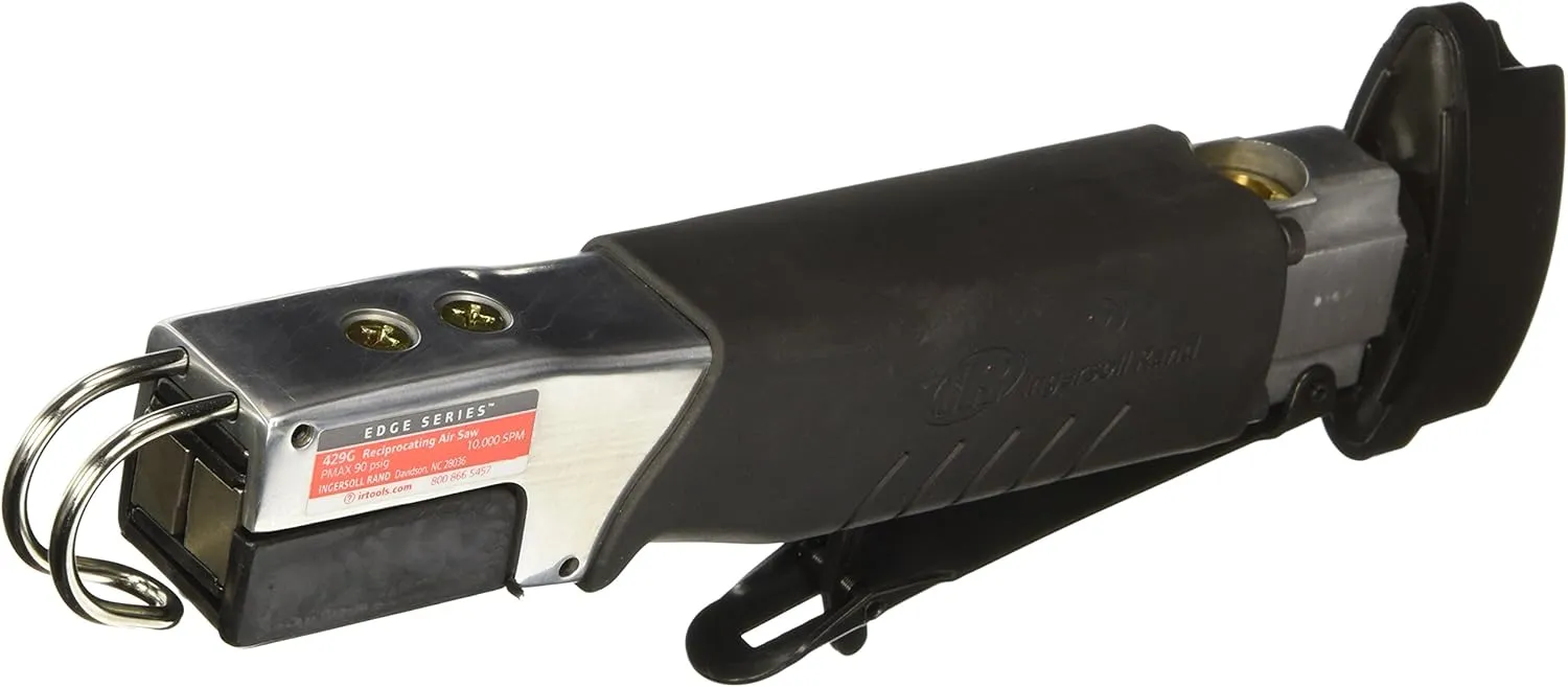 Ingersoll Rand 429G Reciprocating Air Saw, 10,000 SPM, 3/8" Stroke, Front Exhaust, 1.4 lbs, 9.1" L