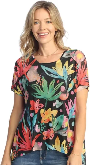 Jess & Jane Women's Vivid Soft Mesh Top & Tank Set