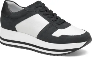 Johnston & Murphy Women's Gracie Color-Block Lace-up Platform