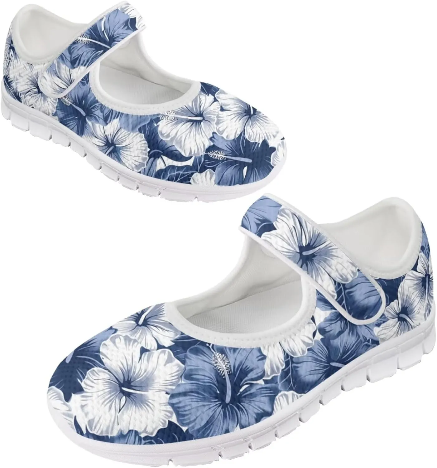 JoyLamoria Dragonfly Butterfly Walking Shoes Comfort Diabetic Shoes Wide Elderly Shoes Platform,US 4-9
