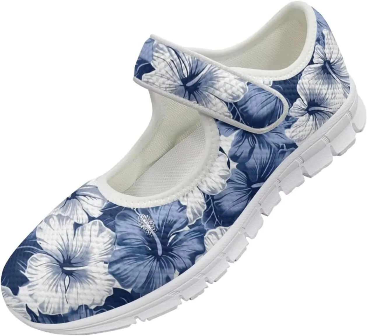 JoyLamoria Dragonfly Butterfly Walking Shoes Comfort Diabetic Shoes Wide Elderly Shoes Platform,US 4-9