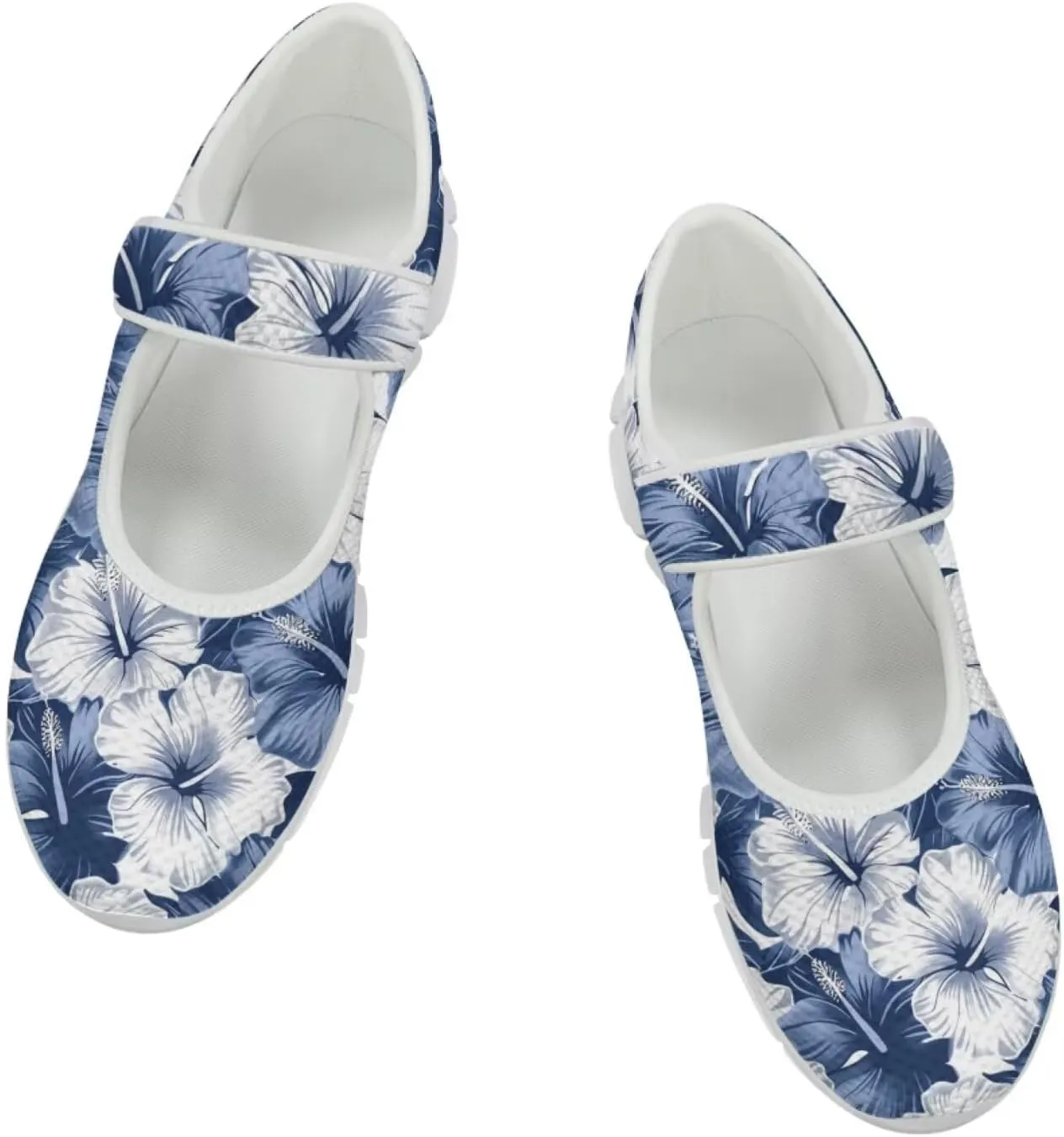 JoyLamoria Dragonfly Butterfly Walking Shoes Comfort Diabetic Shoes Wide Elderly Shoes Platform,US 4-9