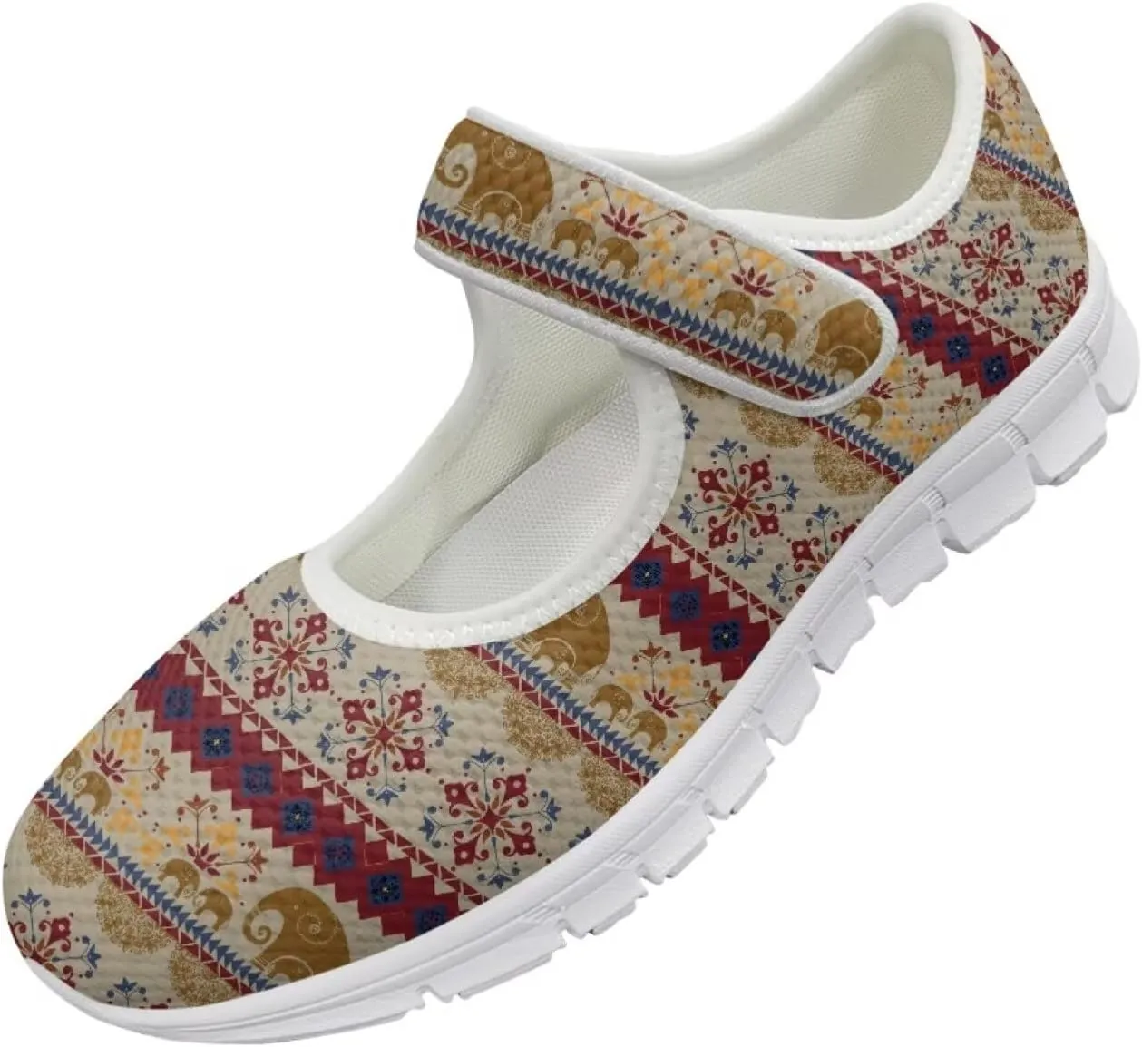 JoyLamoria Skull Rose Flats for Women Mesh Sneakers Fashion Causal Walking Shoes Womens Mary Jane Sneakers Y2K Gothic Footwear