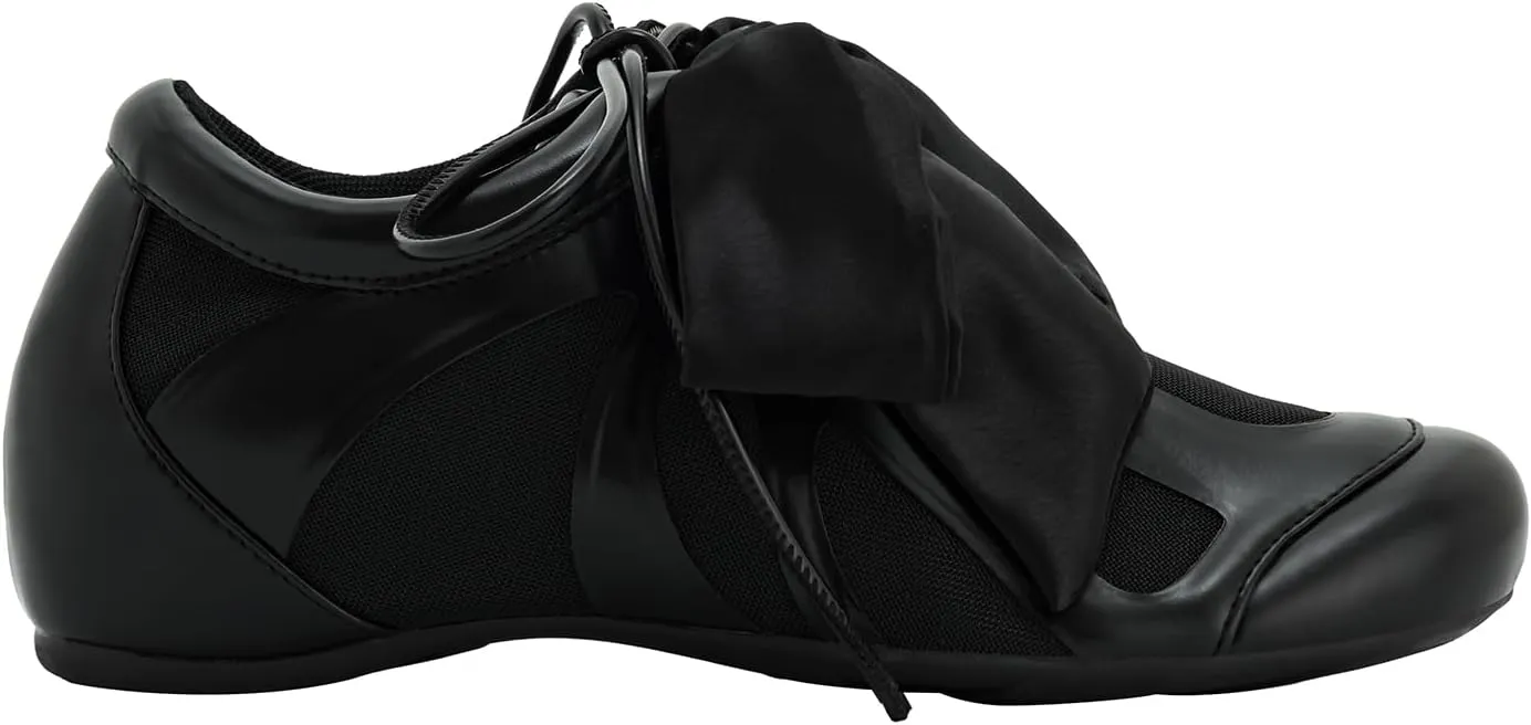 JW PEI Women's Rosie Bow Tie Low Top Sneakers
