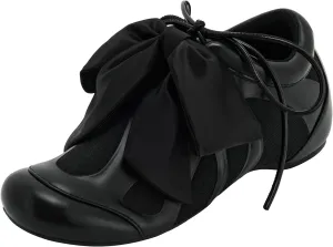 JW PEI Women's Rosie Bow Tie Low Top Sneakers