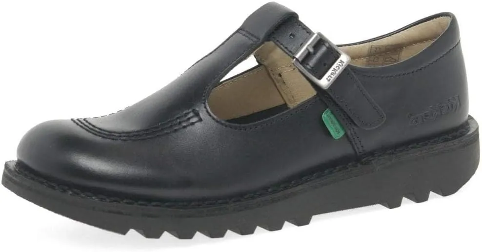 Kickers Girl's Mary Jane School Uniform Shoe