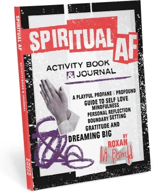 Knock Knock Spiritual AF Activity Book & Guided Journal by Roxan McDonald