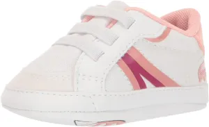 Lacoste Kid's L004 CUB Sneaker, WHT/BLU, 3