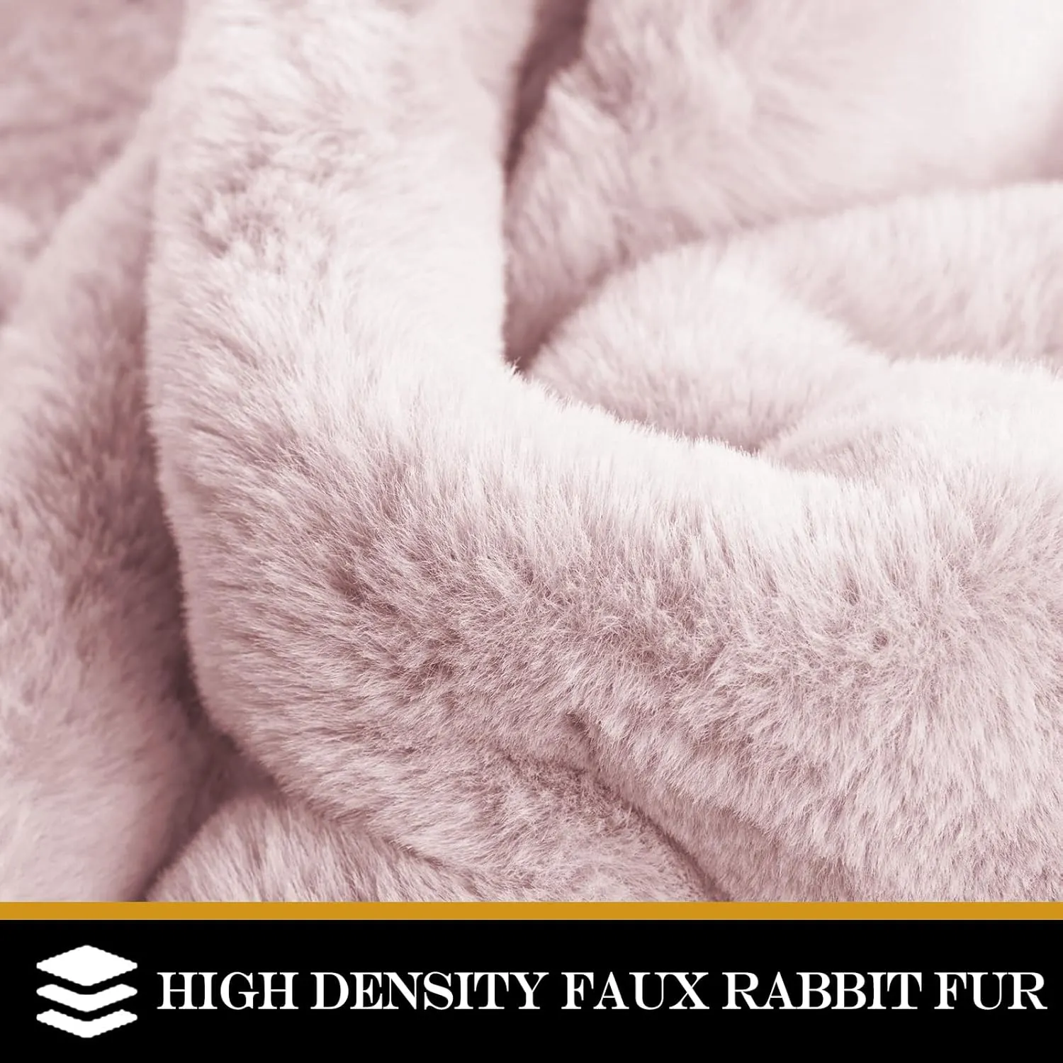 Latepis 2x4 Light Pink Faux Rabbit Rugs for Bedroom Girls Non-Slip Washable Shag Furry Accent Rug for Living Room Sofa Kids Room Nursery and Dorm