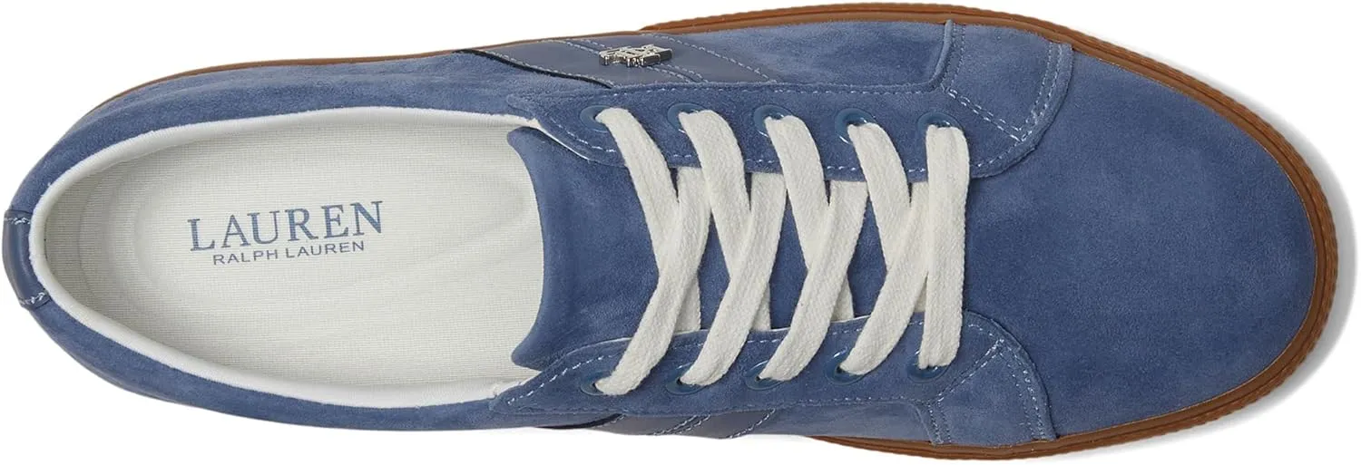 Lauren Ralph Lauren Women's Janson Ii Suede & Nappa Leather Sneakers