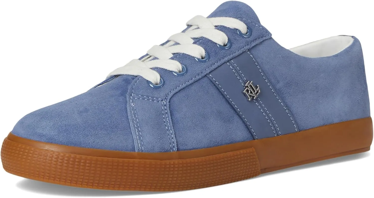 Lauren Ralph Lauren Women's Janson Ii Suede & Nappa Leather Sneakers