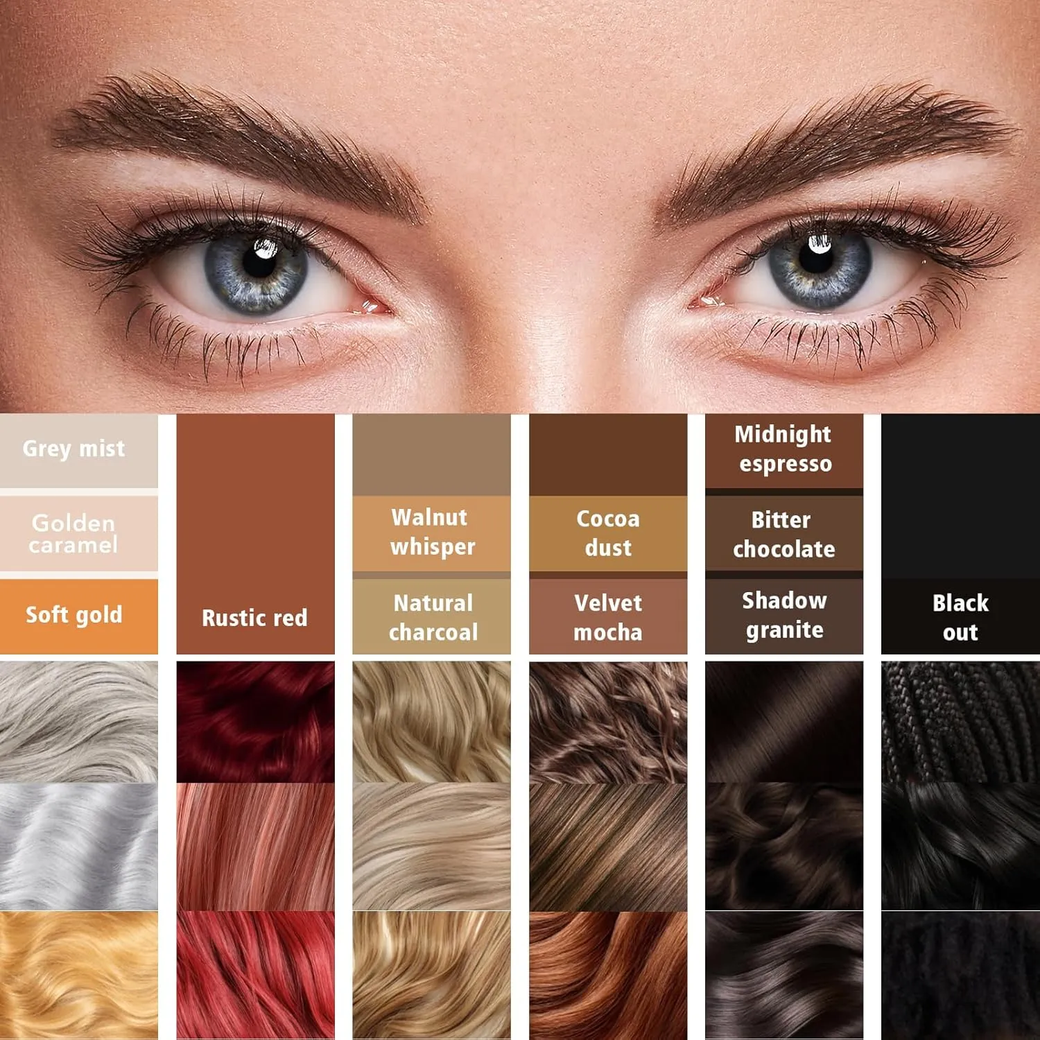Light Taupe Eyebrow Pencil for Older Women, Light Blonde Eyebrow Pen with Hair Stroke, Ultra Precise 4-Tip Eyebrow Pen, 24H Long Wear YES.EYE DO(Golden Caramel-Light Taupe)