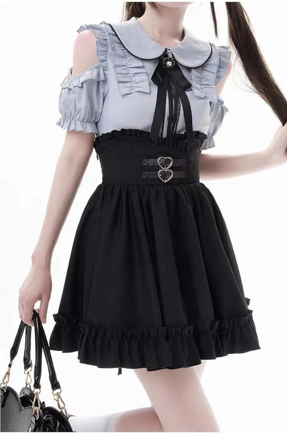 Lolita Fashion Jirai Kei Fashion Y2K Skirt Cutecore Balletcore Skirts Women Lace Mesh Sheer Mini Skirt Kawai Skirt