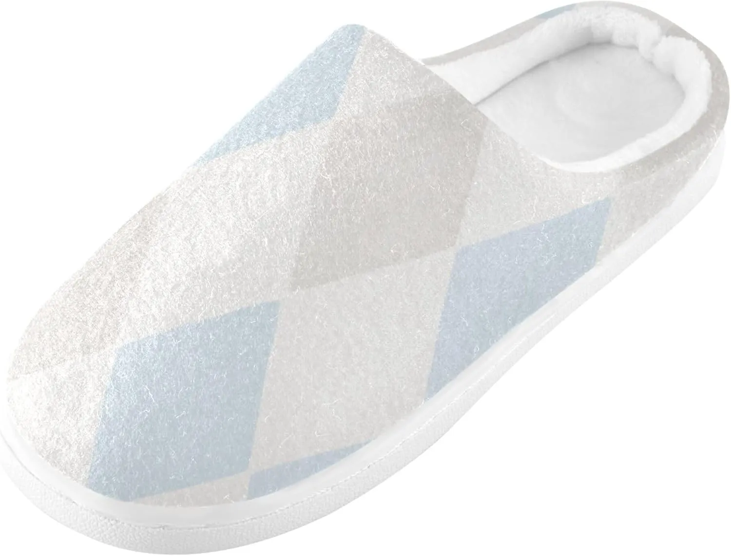 Memory Foam Womens Slippers Plush Lining Anti-Slip Rubber Sole Soft House Slippers Shoes Home Indoor S