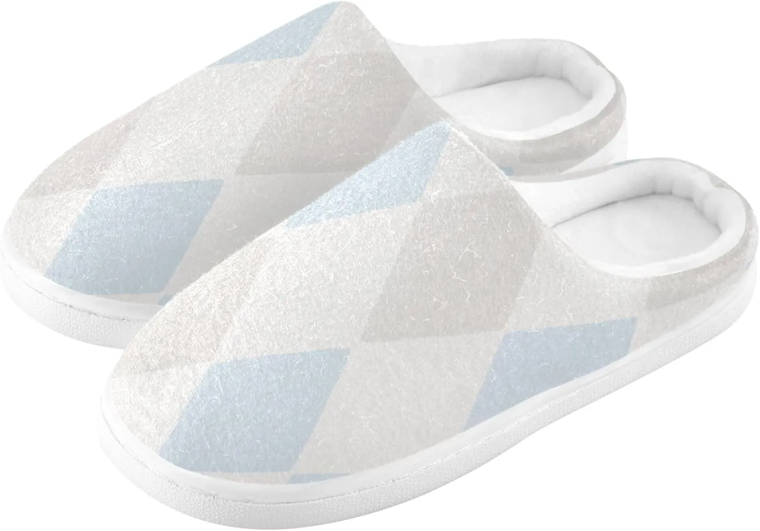 Memory Foam Womens Slippers Plush Lining Anti-Slip Rubber Sole Soft House Slippers Shoes Home Indoor S