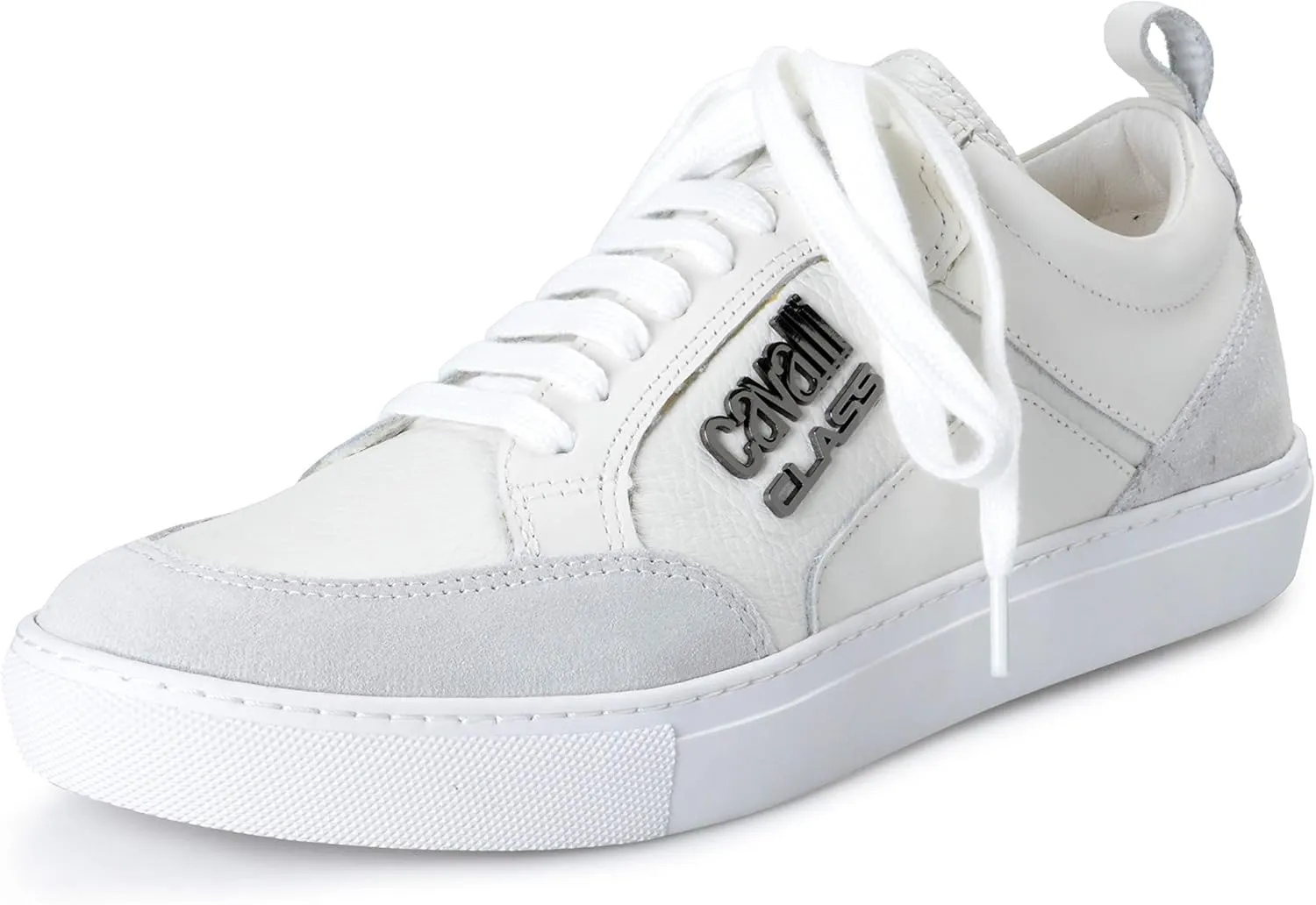 Men's Black Leather Fashion Sneakers Shoes Sz US
