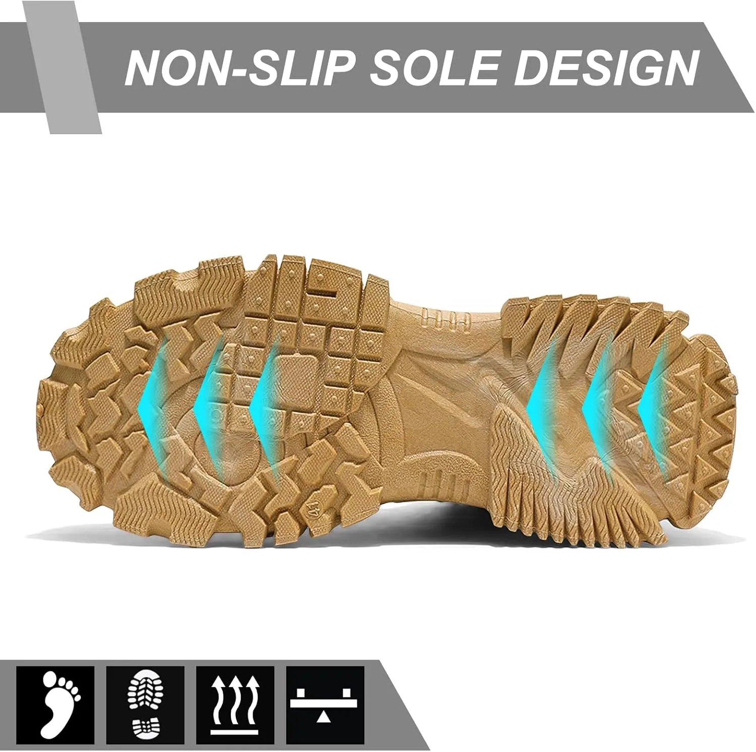 Men's High Top Fashion Sneakers,Casual Athletic Walking Shoes,Round Toe Lace-Up Shoes,Breathable Non-Slip Hiking Boots for Men