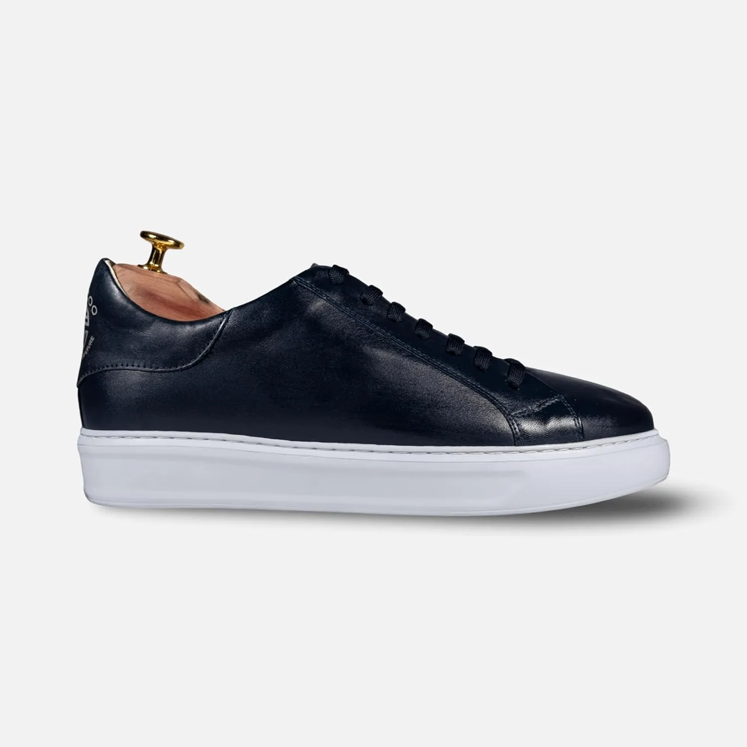 Mens Leather Sneakers – Handmade Elegant Sneakers for Men | Comfortable Walking Shoes | Versatile Smart Casual Footwear